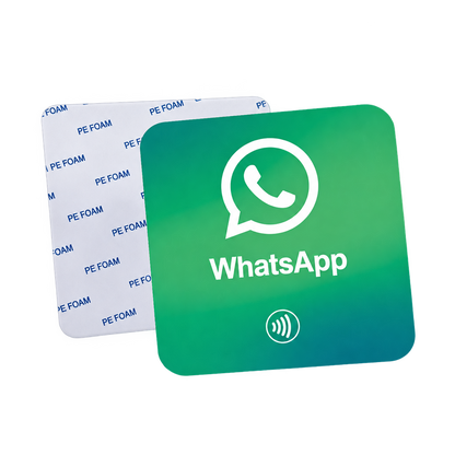 Placa WhatsApp sin fondo