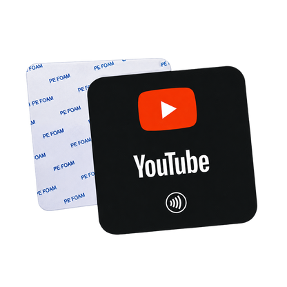 Placa YouTube sin fondo